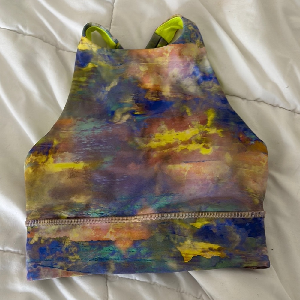 Colorful Abstract Crop Top